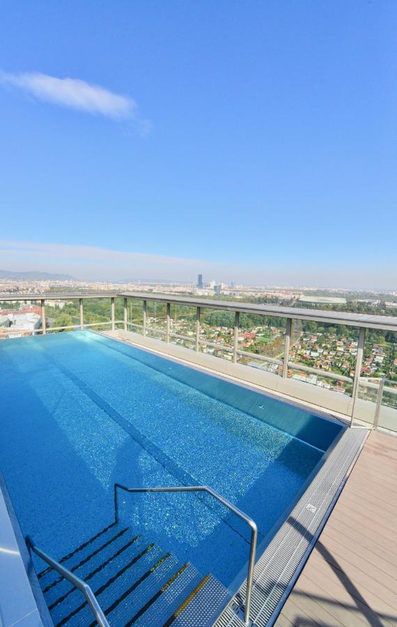 Brand-New, Close To Centre, Rooftop-Summer-Pool Viena Exterior foto